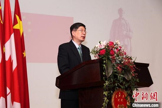 資料圖：中國駐加大使叢培武。<a target='_blank' href='/'>中新社</a>記者 余瑞冬 攝