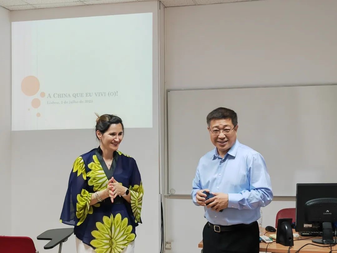里斯本大學(xué)孔子學(xué)院組織漢語角活動(dòng)。 圖片來源：里斯本大學(xué)孔子學(xué)院公眾號(hào)