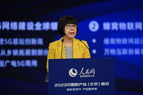 人民網(wǎng)監(jiān)事會主席唐維紅。人民網(wǎng)記者 于凱攝