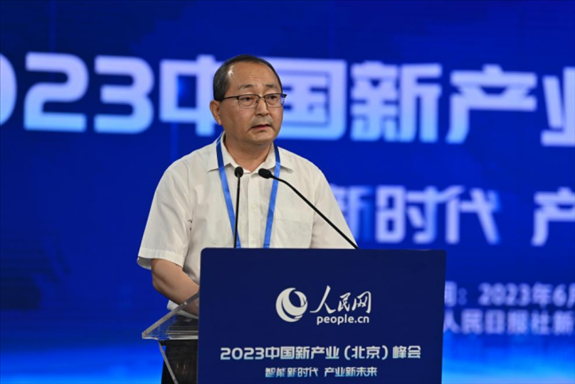 中央網(wǎng)信辦網(wǎng)絡綜合治理局副局長李云峰。人民網(wǎng)記者 于凱攝