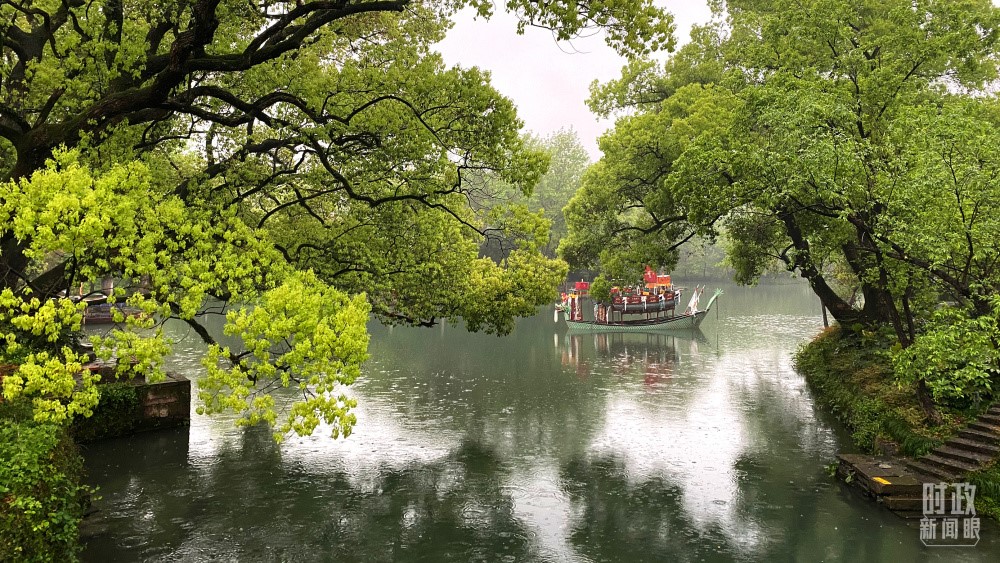 杭州西溪國家濕地公園是全國首個國家濕地公園。（總臺央視記者李輝拍攝）