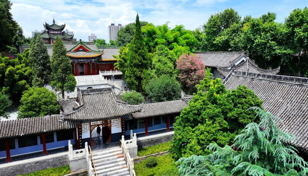 近日拍攝的陜西省漢中市博物館。新華社記者 劉瀟 攝