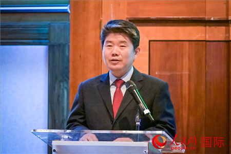 李立言致辭。人民網(wǎng) 郭錦標(biāo)攝