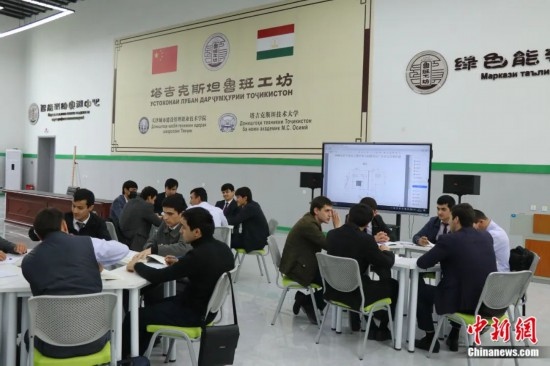 2023年4月，位于杜尚別的塔吉克斯坦魯班工坊課堂。張碩 攝