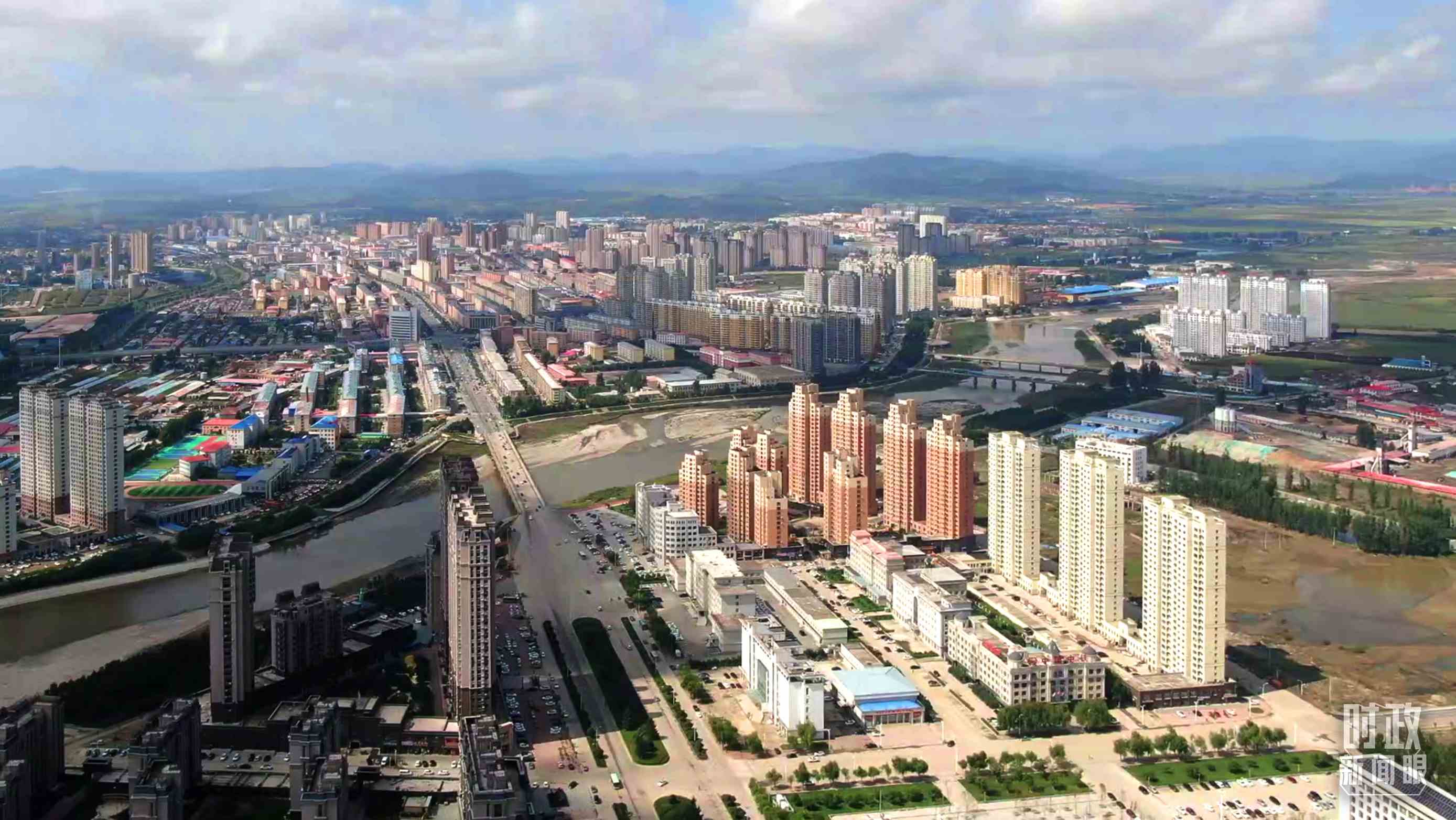 △尚志市境內(nèi)水網(wǎng)發(fā)達(dá)，螞蟻河、大泥河等穿境而過(guò)。（總臺(tái)央視記者張耿生拍攝）