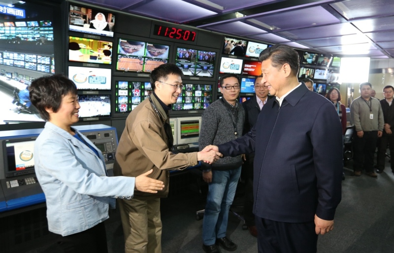 2019年1月25日，十九屆中央政治局在人民日報社就全媒體時代和媒體融合發(fā)展舉行第十二次集體學習。習近平總書記主持學習并發(fā)表重要講話。