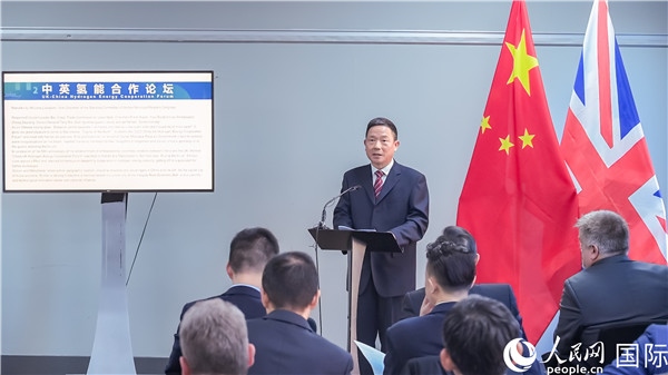 武漢市人大常委會副主任龍良文致辭。人民網(wǎng) 郭錦標(biāo)攝