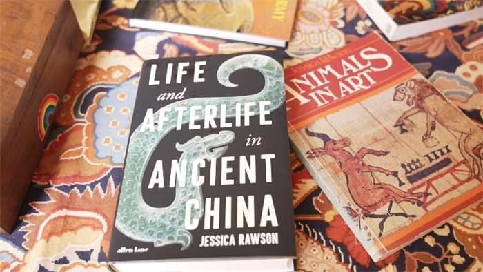 羅森教授新書《古代中國的今生與來世》。黃鏗攝
