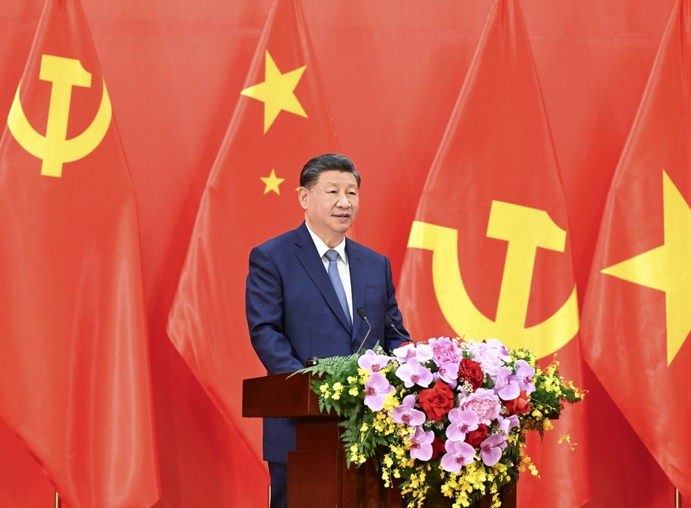 習(xí)近平總書記發(fā)表題為《賡續(xù)傳統(tǒng)友誼，開創(chuàng)中越命運共同體建設(shè)新征程》的重要講話。
