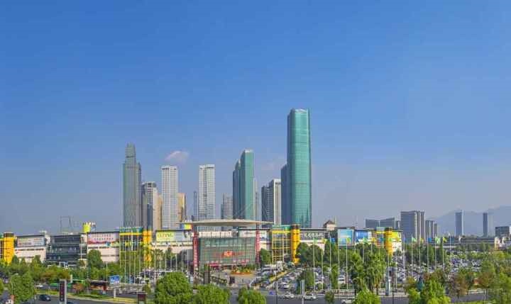 義烏城市風(fēng)貌。義烏市委宣傳部供圖