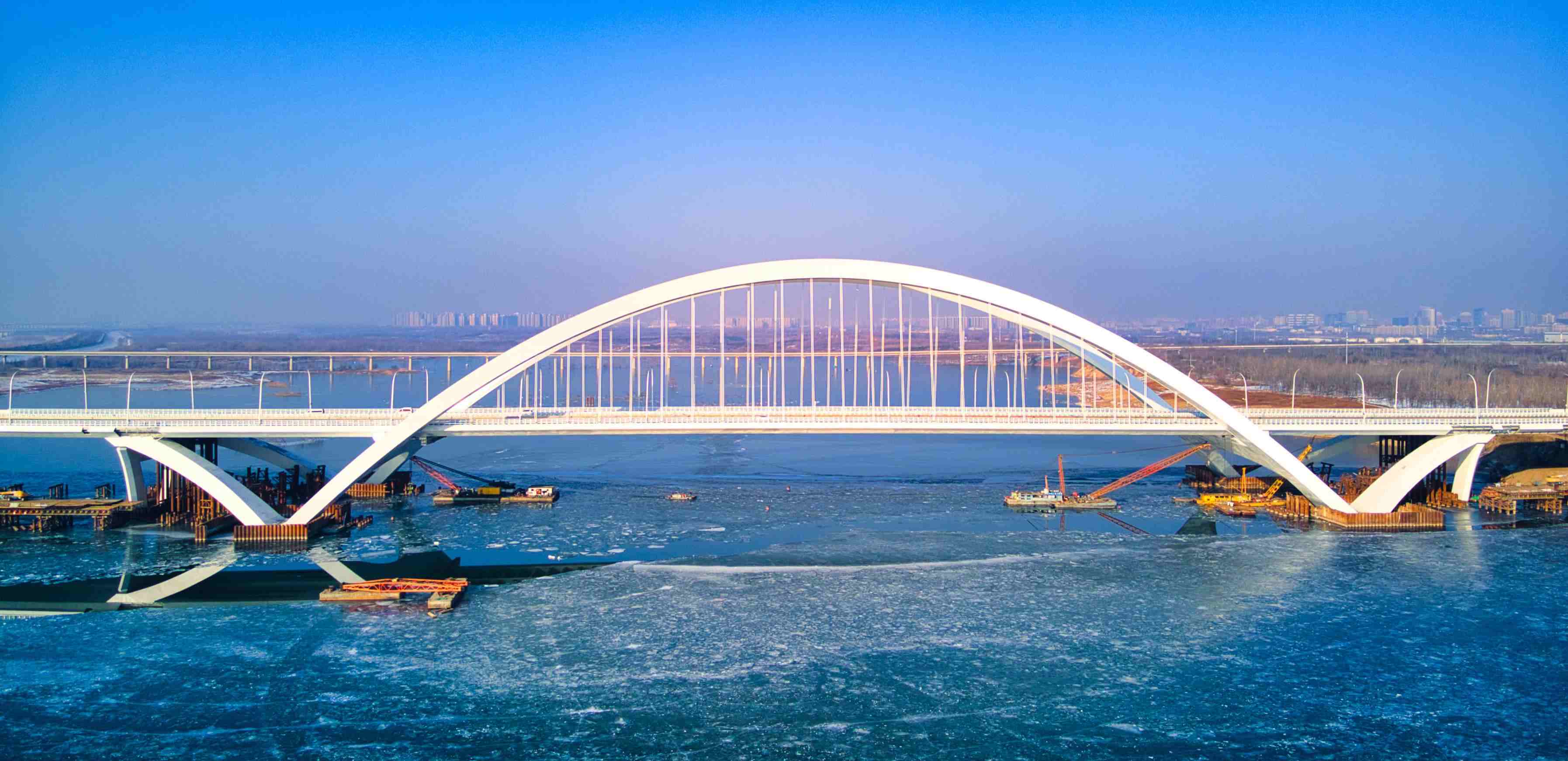 開通后的京雄大橋。受訪方供圖