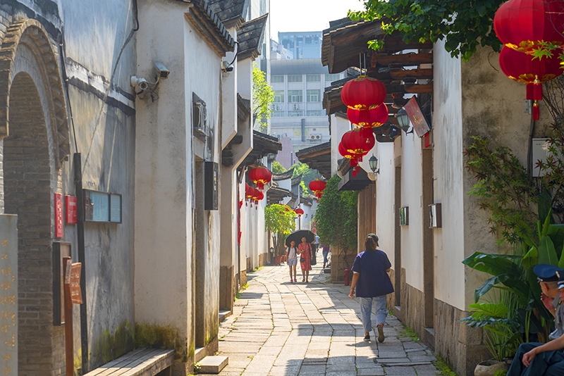 2019年6月28日，福建福州，三坊七巷風(fēng)光。