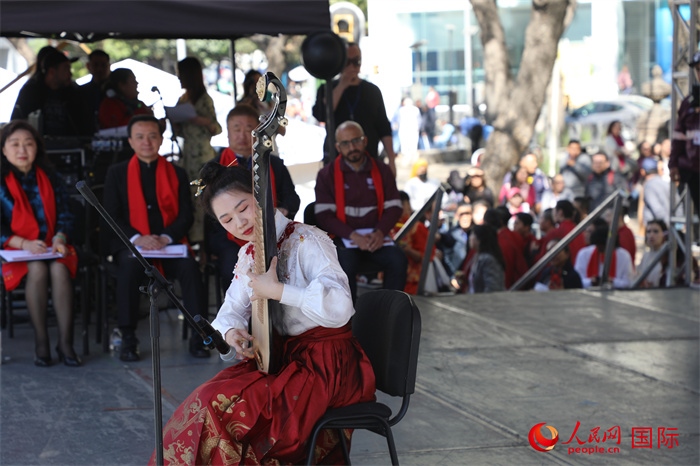活動現(xiàn)場。人民網(wǎng) Ernesto Domínguez攝