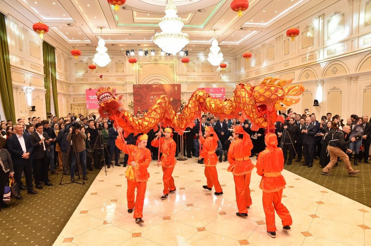 活動現(xiàn)場。中國駐阿拉木圖總領(lǐng)館供圖