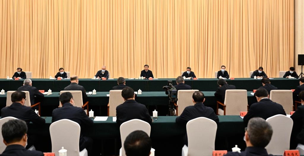 2023年5月11日至12日，習(xí)近平總書記在河北考察，主持召開深入推進(jìn)京津冀協(xié)同發(fā)展座談會并發(fā)表重要講話。新華社記者 李學(xué)仁 攝