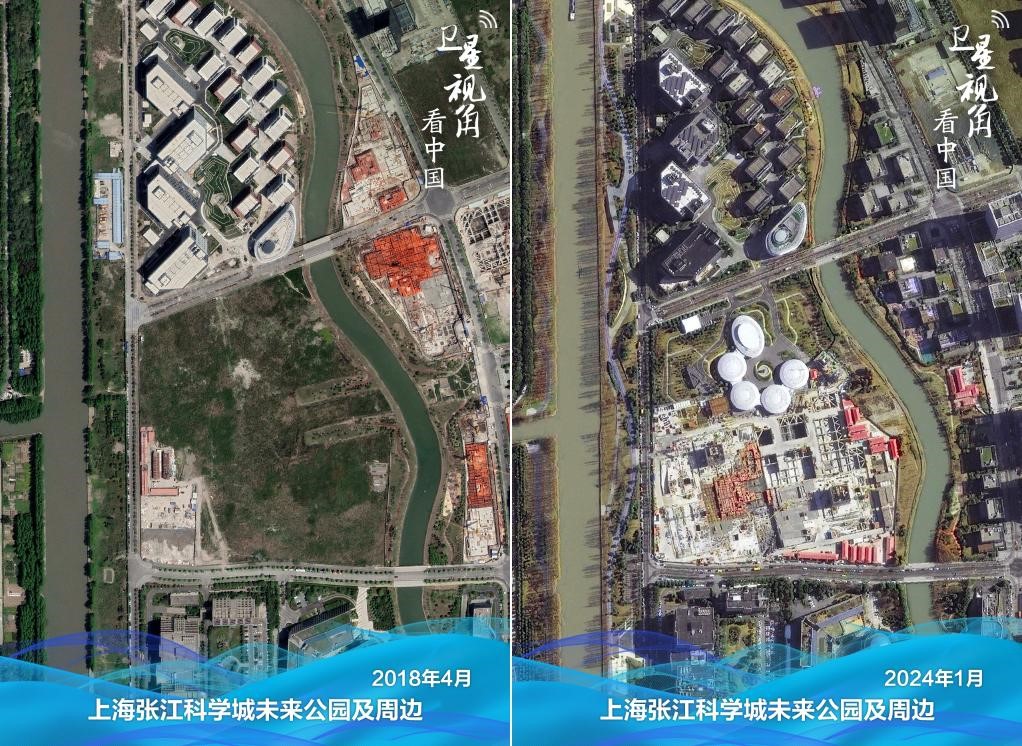 張江科學(xué)城未來(lái)公園從無(wú)到有，將打造代表人工智能發(fā)展最前沿、最高端成果的集中展示區(qū)、產(chǎn)業(yè)集聚區(qū)。