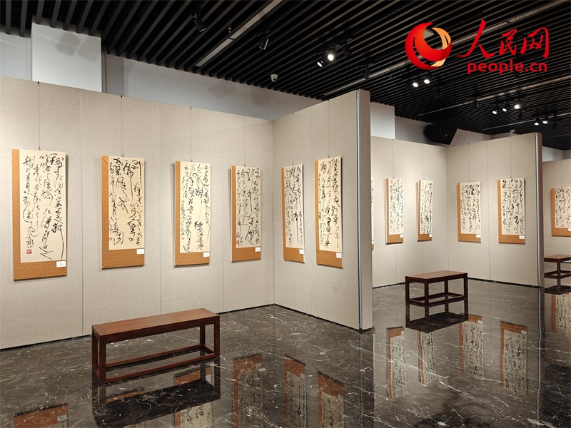 展廳現(xiàn)場。人民網(wǎng)記者 韋衍行攝