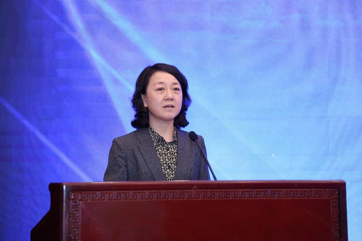 中華全國新聞工作者協(xié)會(huì)黨組成員、書記處書記吳兢致辭。主辦方供圖