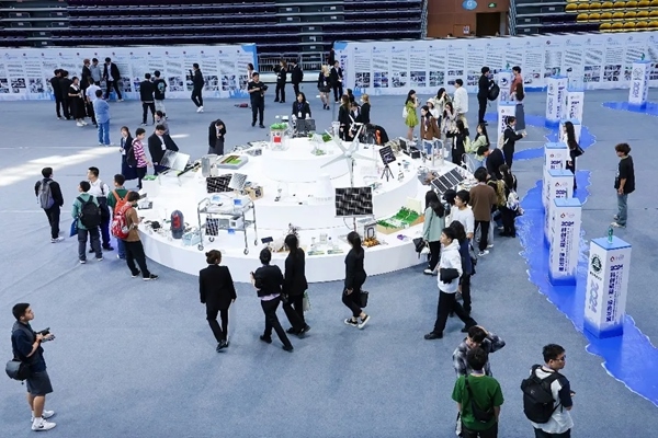 入圍決賽作品成果展。北京建筑大學(xué)供圖