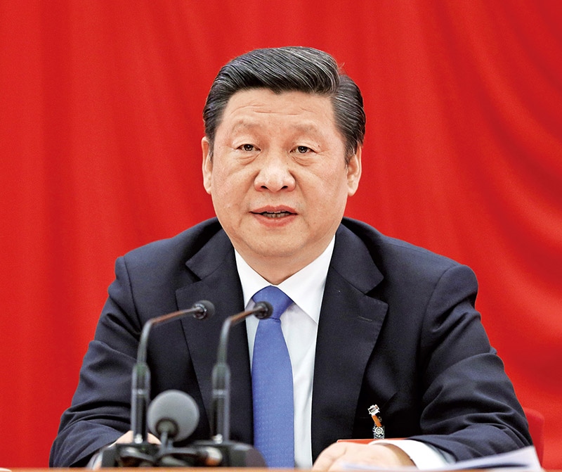 中國共產(chǎn)黨第十八屆中央委員會(huì)第三次全體會(huì)議，于2013年11月9日至12日在北京舉行。全會(huì)由中央政治局主持，中央委員會(huì)總書記習(xí)近平作重要講話。 新華社記者 蘭紅光/攝