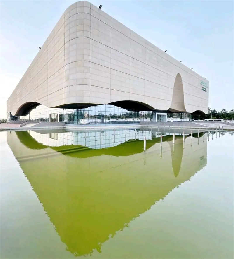中國(guó)政府援建阿爾及爾歌劇院。大使館供圖