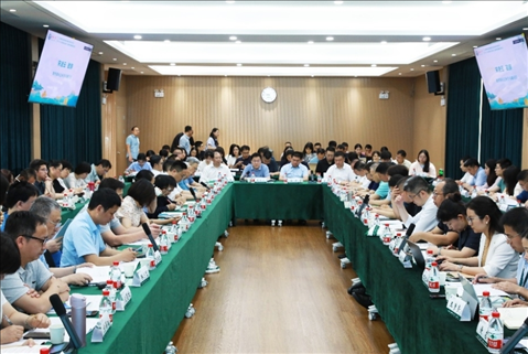 守正創(chuàng)新推動思政課建設(shè)內(nèi)涵式發(fā)展學(xué)術(shù)研討會現(xiàn)場。武漢大學(xué)供圖