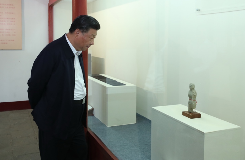 2021年5月12日，習(xí)近平總書記在河南省南陽市考察東漢醫(yī)學(xué)家張仲景的墓祠紀(jì)念地醫(yī)圣祠。
