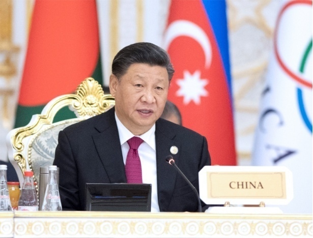 2019年6月，亞洲相互協(xié)作與信任措施會(huì)議第五次峰會(huì)在塔吉克斯坦首都杜尚別舉行。國家主席習(xí)近平出席峰會(huì)并發(fā)表題為《攜手開創(chuàng)亞洲安全和發(fā)展新局面》的重要講話。新華社記者 謝環(huán)馳 攝