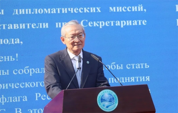 上合組織秘書長張明出席活動并致辭。主辦方供圖