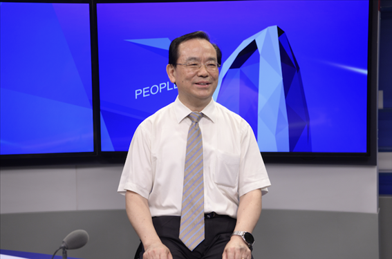 中國人民大學(xué)法學(xué)院教授、博士生導(dǎo)師楊建順。人民網(wǎng)記者 王曉嘯攝