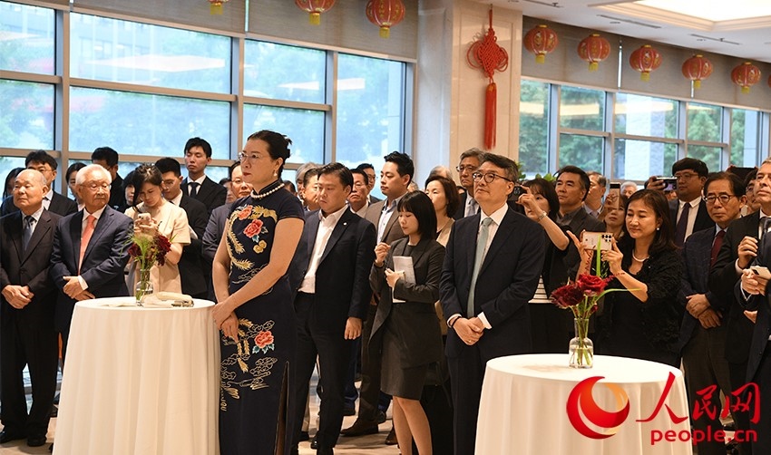 招待會現(xiàn)場。人民網(wǎng) 李帆攝