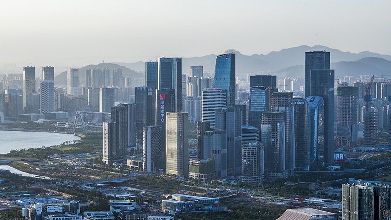 圖為深圳前海城市風(fēng)光。