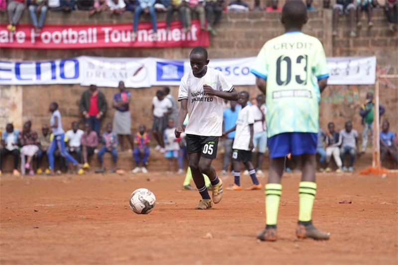 足球比賽現(xiàn)場。主辦方供圖