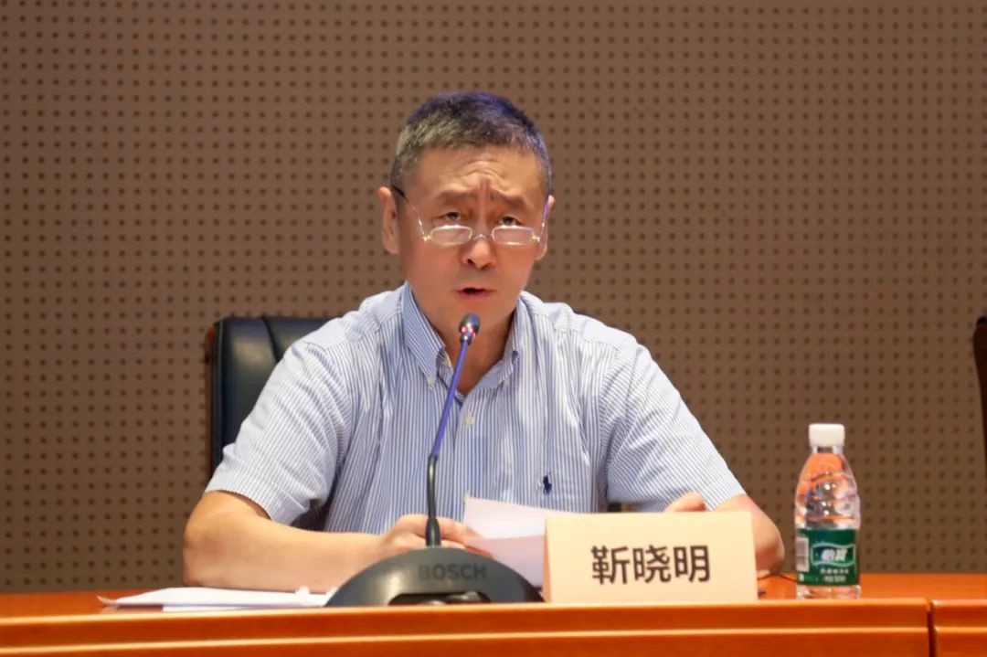 科技外交專家委員會(huì)主任委員、科技部國(guó)際合作司原司長(zhǎng)靳曉明致辭。主辦方供圖