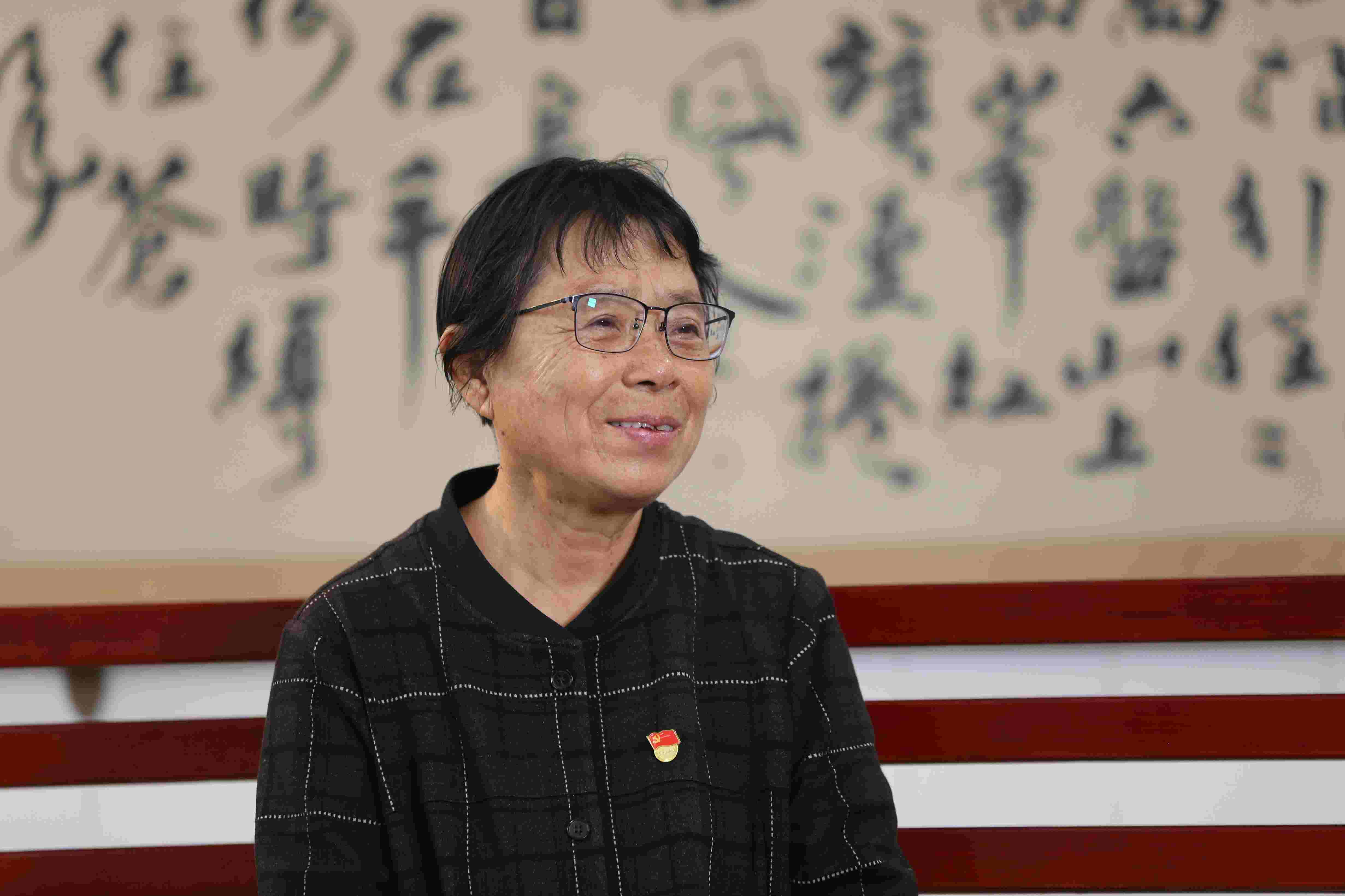張桂梅。人民網(wǎng)記者 李發(fā)興攝