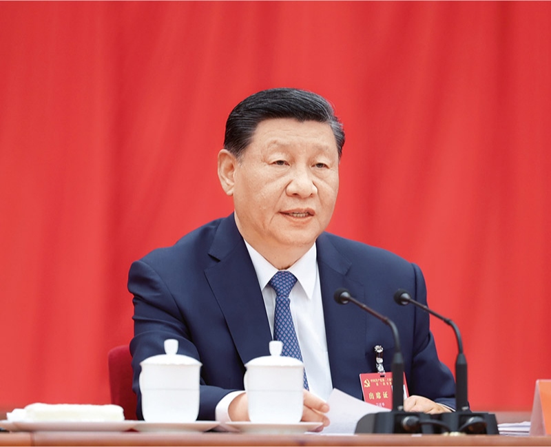 中國共產(chǎn)黨第二十屆中央委員會第三次全體會議，于2024年7月15日至18日在北京舉行。中央委員會總書記習(xí)近平作重要講話。 新華社記者 鞠鵬/攝