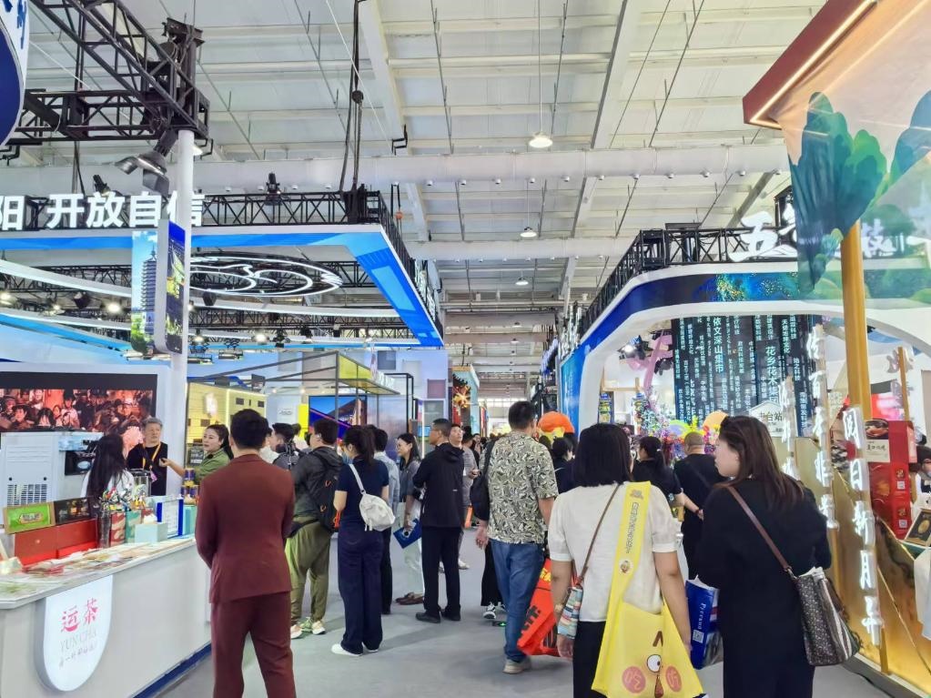 圖為2024年服貿(mào)會展區(qū)現(xiàn)場。 新華社記者 魏玉坤 攝