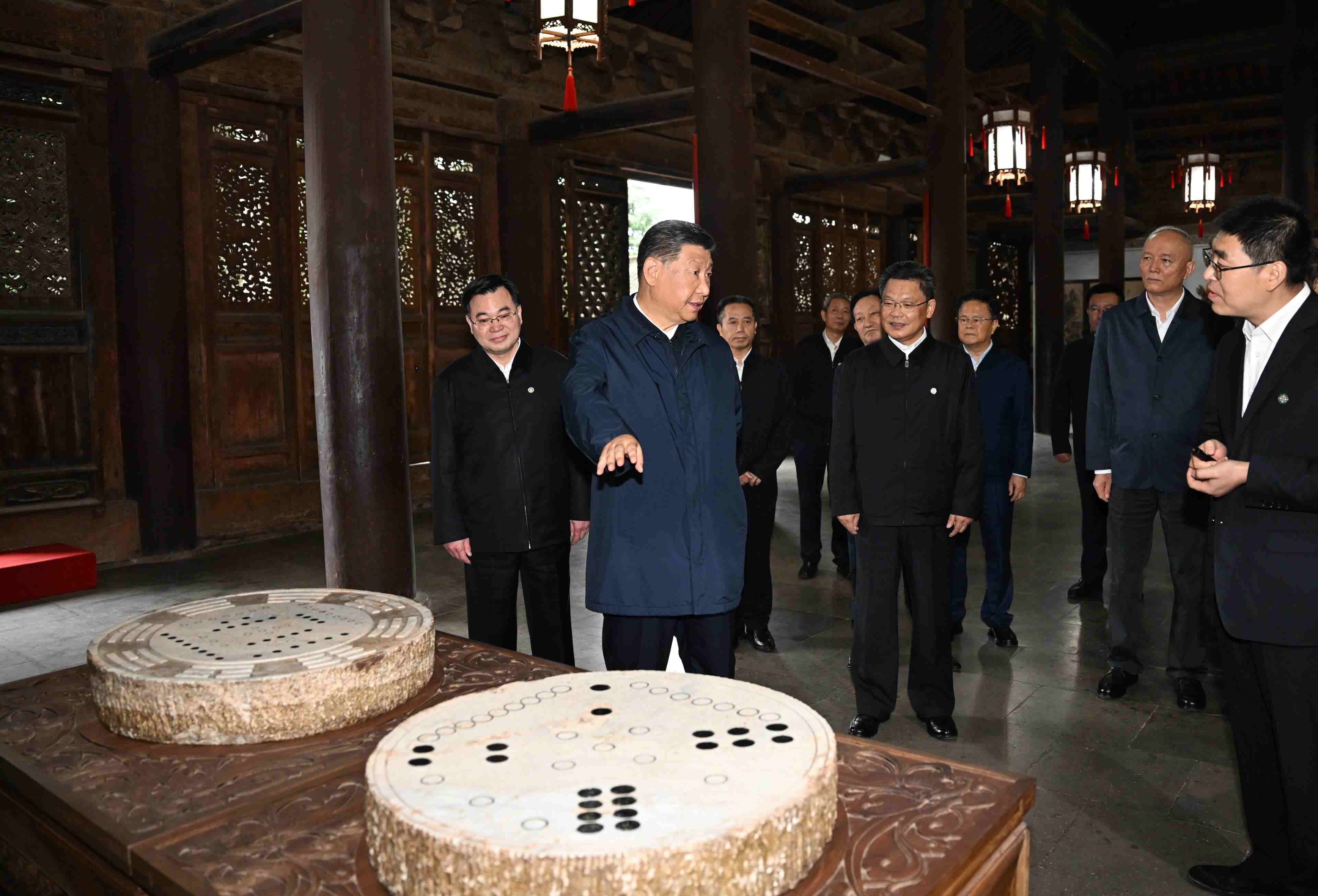 2024年9月10日，習(xí)近平總書記在甘肅天水考察了全國重點(diǎn)文物保護(hù)單位伏羲廟。