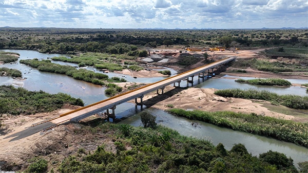 莫桑比克魯里奧大橋。中國(guó)電建供圖