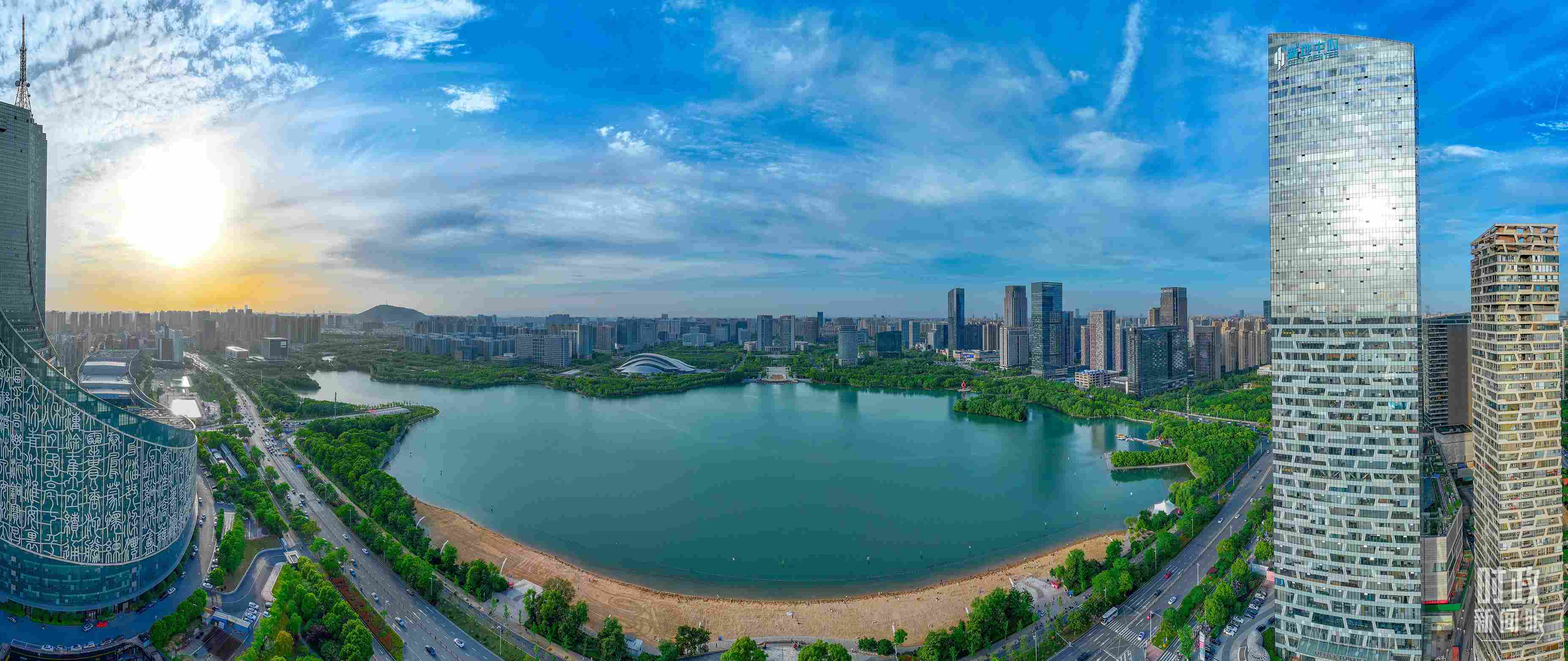 △安徽省合肥市。（合肥市蜀山區(qū)融媒體中心葛慶釗供圖）