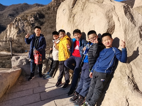 登山隊員供圖。