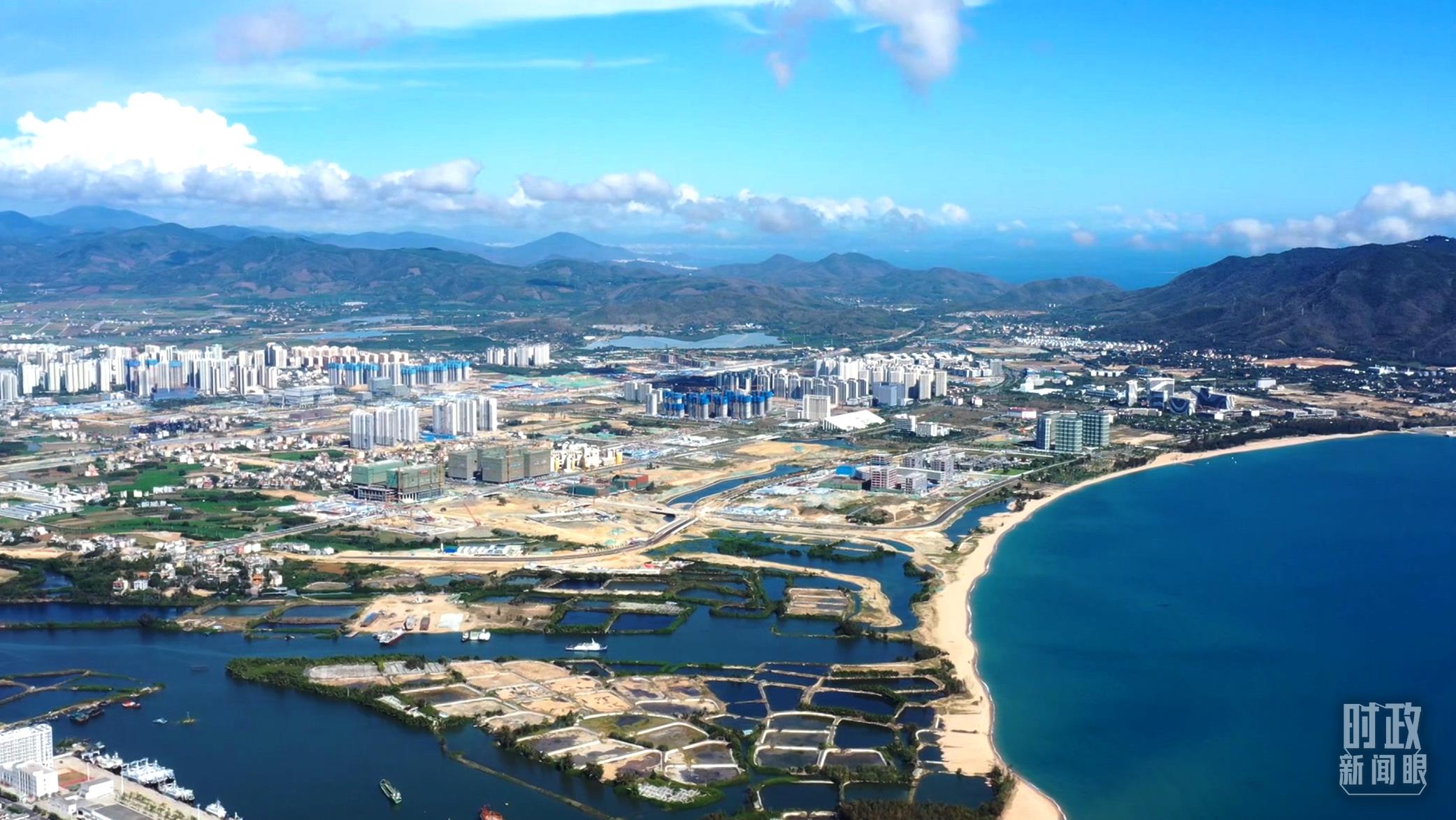 海南崖州灣科技城。（總臺(tái)記者張偉克拍攝）