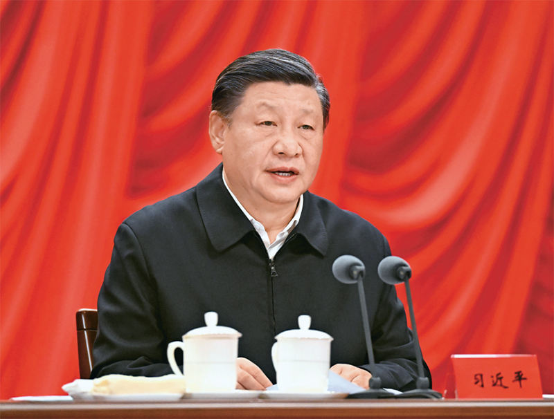 2023年2月7日，新進(jìn)中央委員會(huì)的委員、候補(bǔ)委員和省部級(jí)主要領(lǐng)導(dǎo)干部學(xué)習(xí)貫徹習(xí)近平新時(shí)代中國特色社會(huì)主義思想和黨的二十大精神研討班在中央黨校（國家行政學(xué)院）開班。中共中央總書記、國家主席、中央軍委主席習(xí)近平在開班式上發(fā)表重要講話。 新華社記者 李學(xué)仁/攝