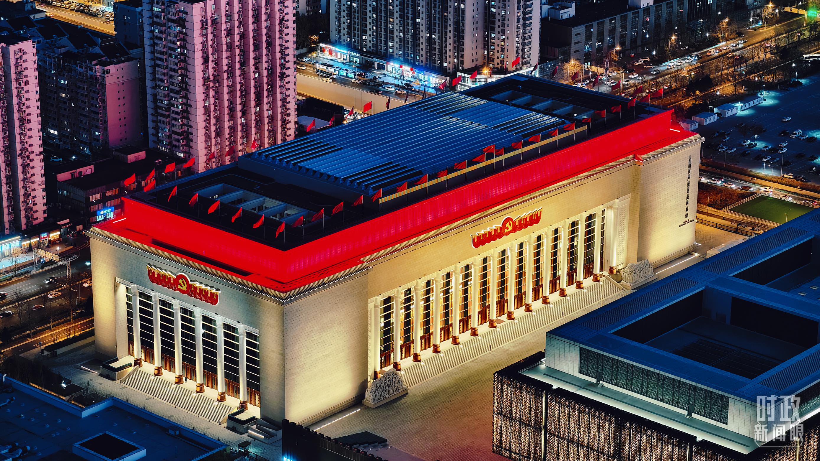 △中國(guó)共產(chǎn)黨歷史展覽館。（總臺(tái)央視記者張宇拍攝）