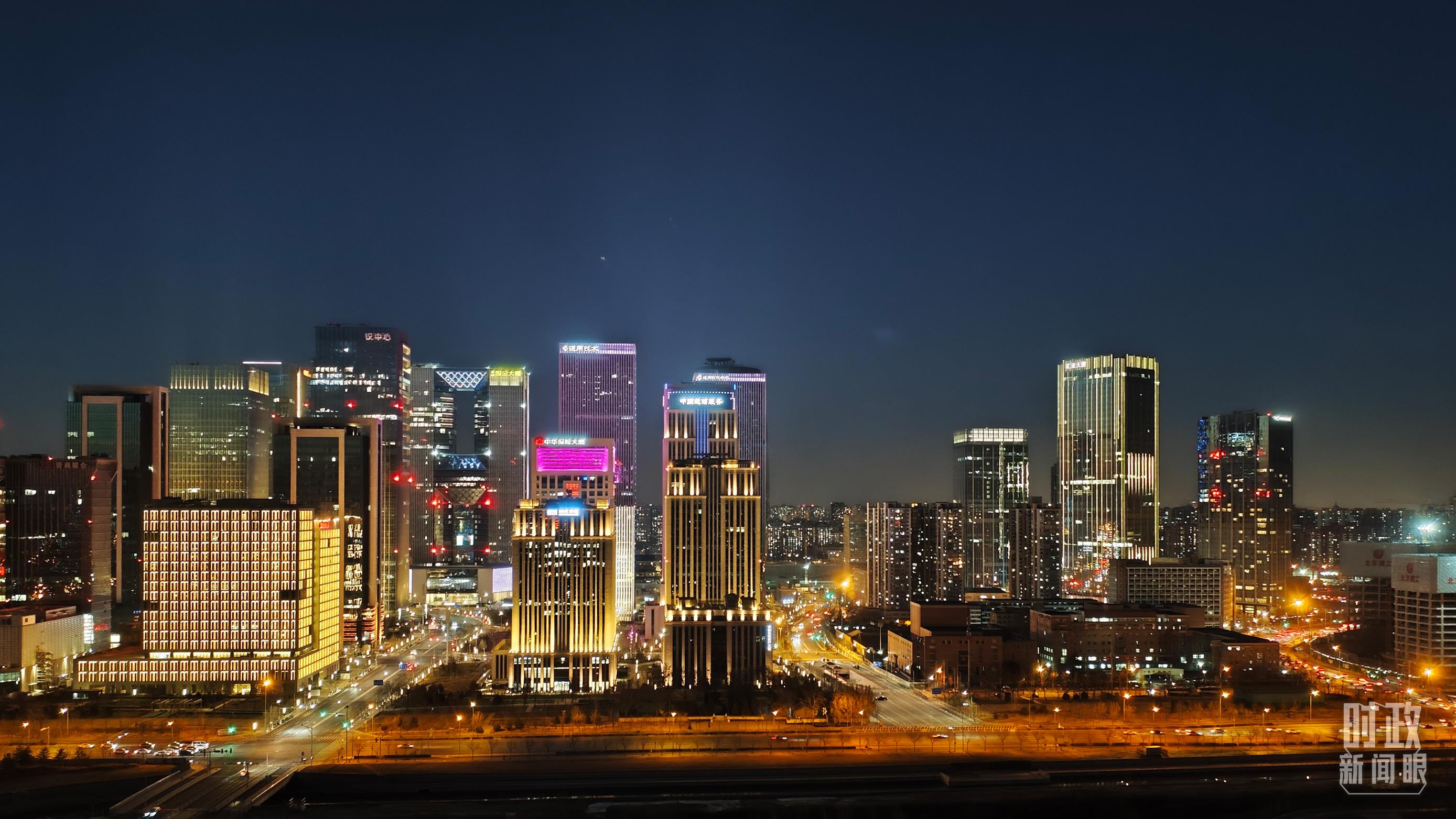 △北京麗澤商務(wù)區(qū)。（總臺(tái)央視記者薛冠南拍攝）