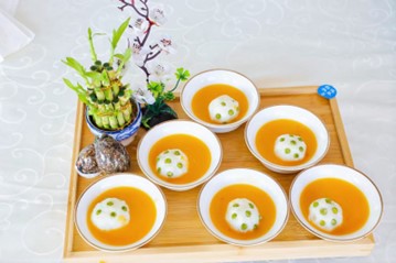 參賽作品“白雪尋蓮”。主辦方供圖