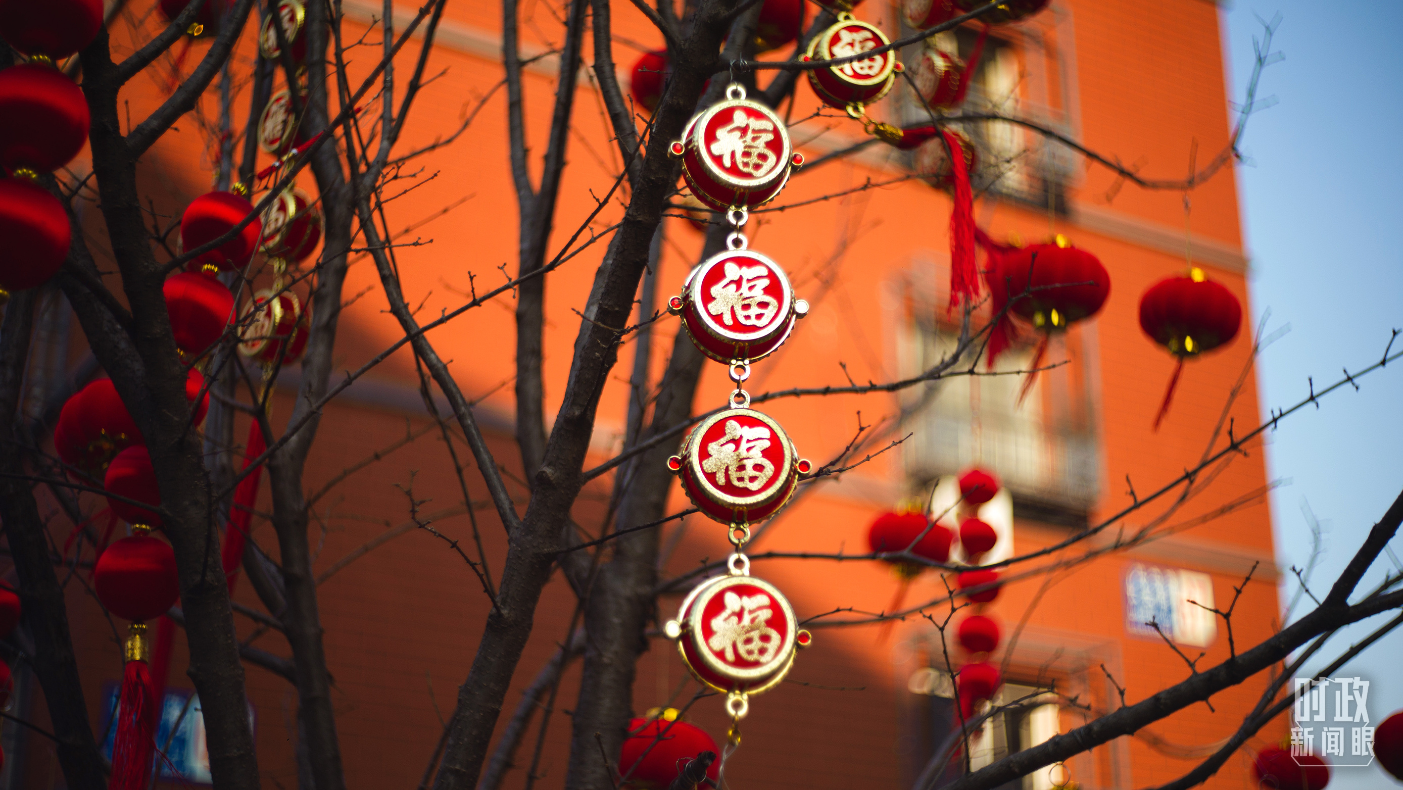 長(zhǎng)安小區(qū)。（總臺(tái)央視記者彭漢明拍攝）