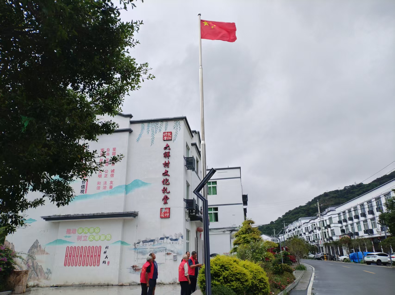 永興村一景（永興現(xiàn)為六祥行政村下的自然村之一）。蒼南縣金鄉(xiāng)鎮(zhèn) 供圖