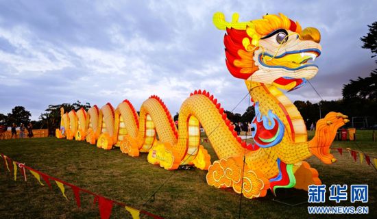 圖為2025年奧克蘭元宵燈節(jié)現(xiàn)場。（圖片由奧克蘭中國文化中心提供）