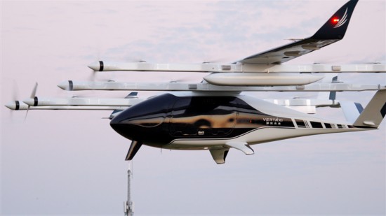 電動垂直起降飛行器M1。受訪者供圖